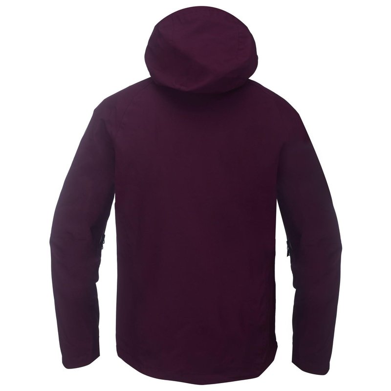2117 of Sweden Skogmo 3L dámska bunda do vetra a dažďa, dark plum