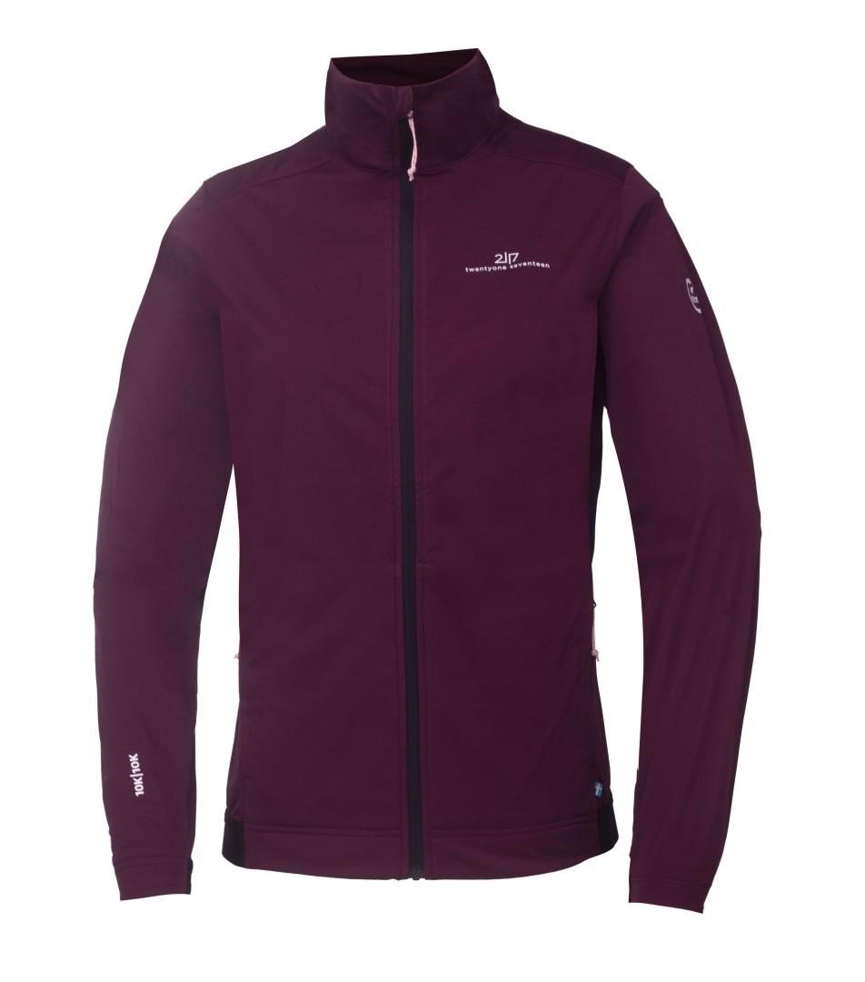 2117 of Sweden Torsvi dámska hybridná bunda, dark plum
