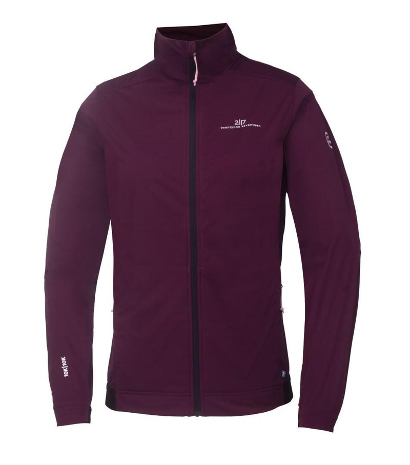 2117 of Sweden Torsvi dámska hybridná bunda, dark plum