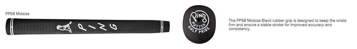 PING 2024 Fetch putter, oceľ
