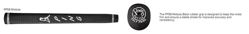 PING 2024 Fetch putter, oceľ