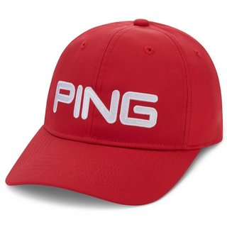 PING Unstructured pánska kšiltovka, tomato red