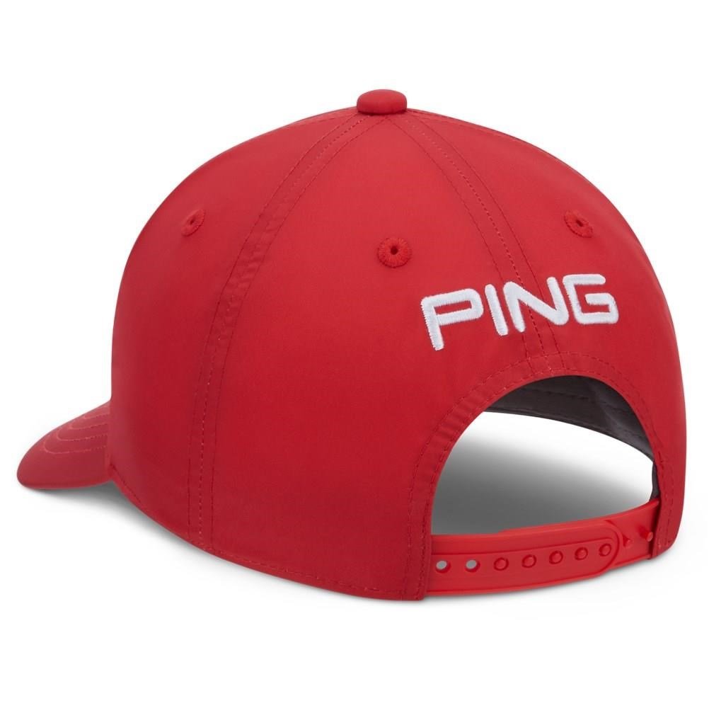 PING Unstructured pánska kšiltovka, tomato red
