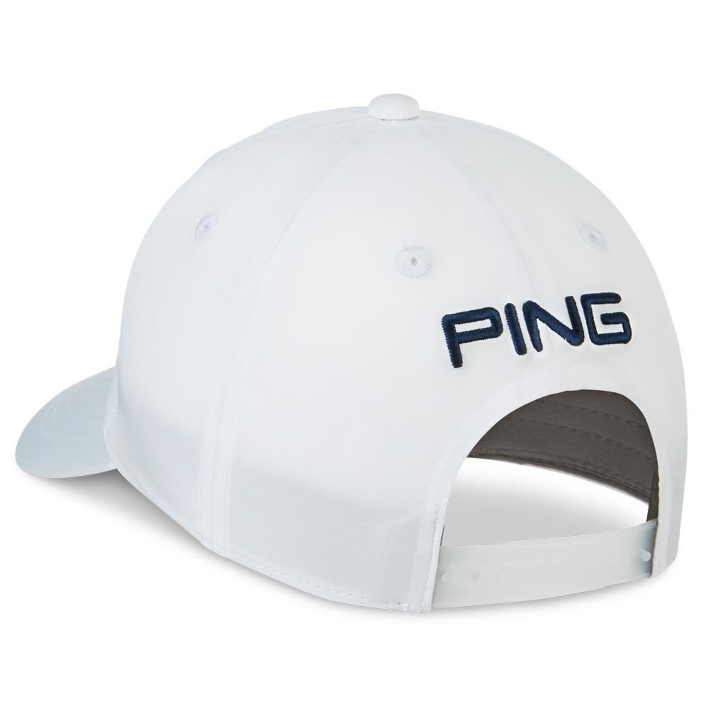 PING Unstructured pánska kšiltovka, biela