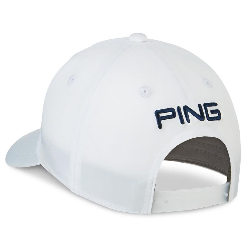 PING Unstructured pánska kšiltovka, biela
