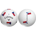 Callaway Chrome Soft Truvis Czech Flag golfové loptičky, LIMITED EDITION