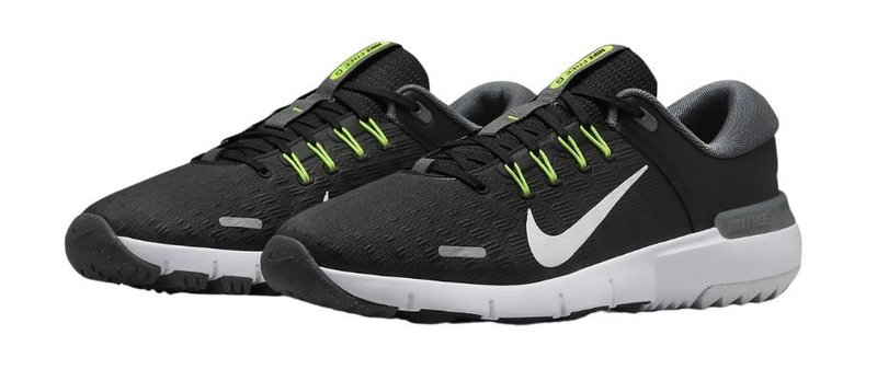 Nike Nike Free Golf NN pánske golfové topánky, čierna/iron grey/volt/biela