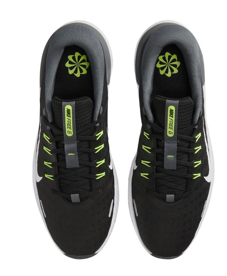 Nike Nike Free Golf NN pánske golfové topánky, čierna/iron grey/volt/biela