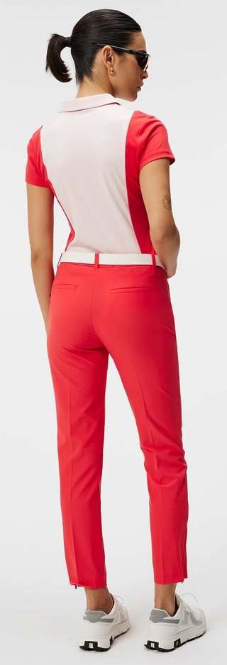 J.Lindeberg Tilly dámske polo, rose quartz