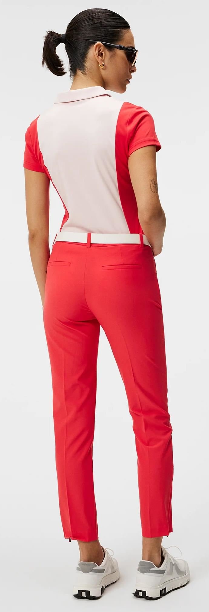 J.Lindeberg Tilly dámske polo, rose quartz