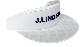 J.Lindeberg Viktor Print pánska kšiltovka, biela