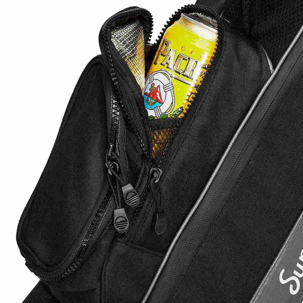 Sunday Golf Loma pencil bag, matná čierna