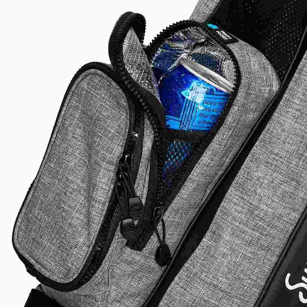 Sunday Golf Loma pencil bag, heather gray