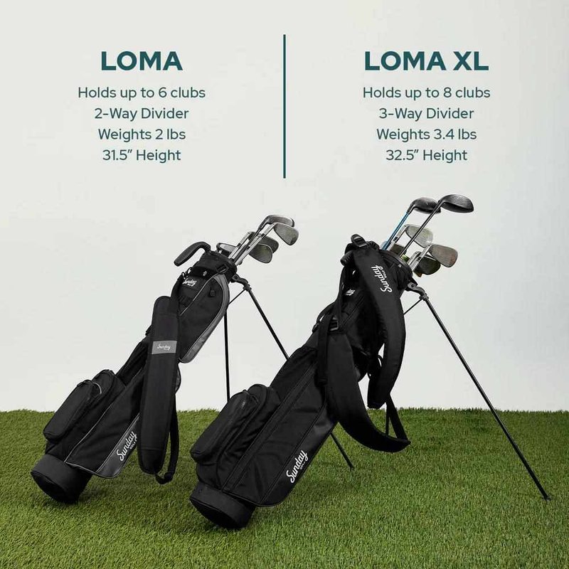 Sunday Golf Loma XL carry bag, cobaltová modrá