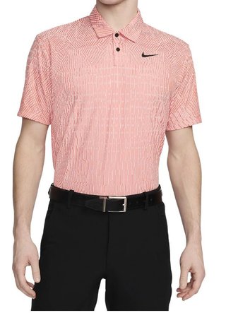 Nike Dri-Fit Tour ADV pánske polo, guava ice/madder root