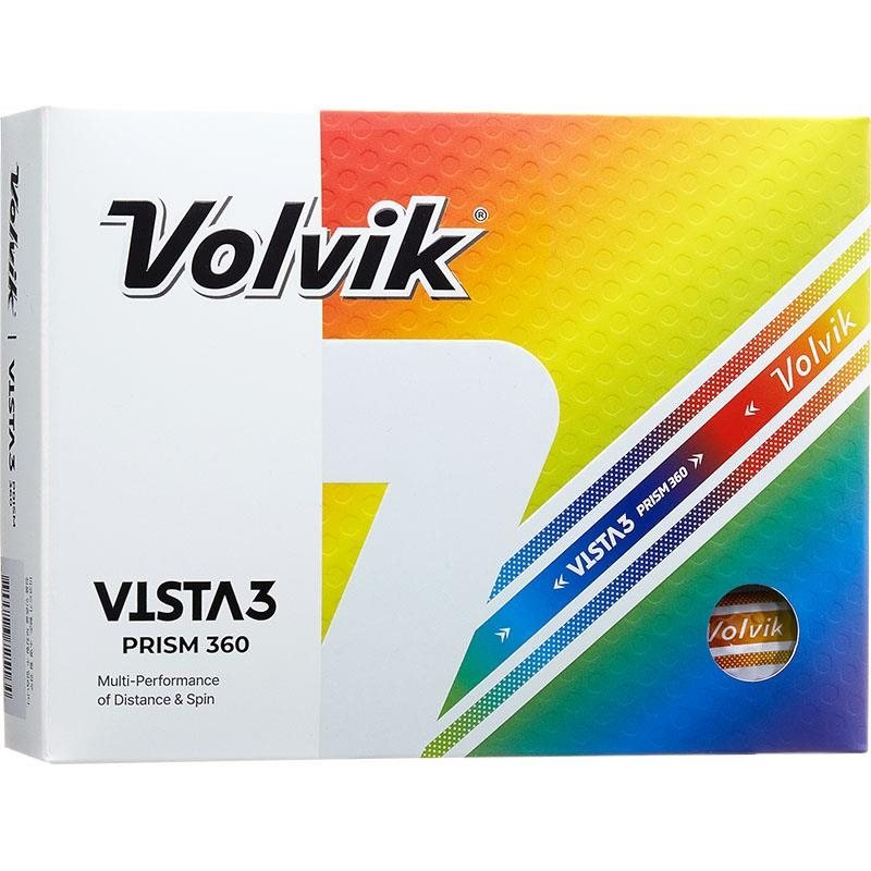 Volvik VISTA 3 PRISM 360 golfové loptičky
