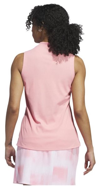 Adidas Ultimate 365 Sleeveless dámske polo, semi pink spark