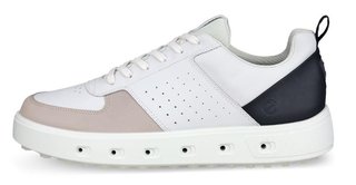 Ecco Street 720 pánske golfové topánky, biela/čierna/šedá