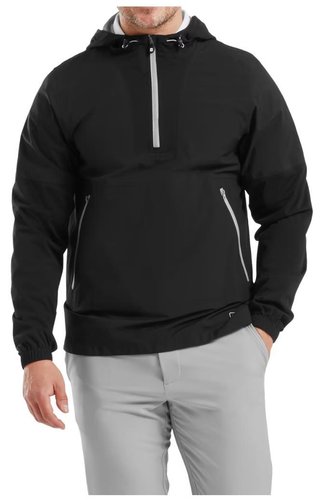 FootJoy HydroLite X Hoodie pánska bunda, čierna