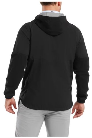 FootJoy HydroLite X Hoodie pánska bunda, čierna