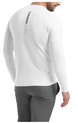 FootJoy ThermoSeries Fleece Baselayer pánsky top, biely
