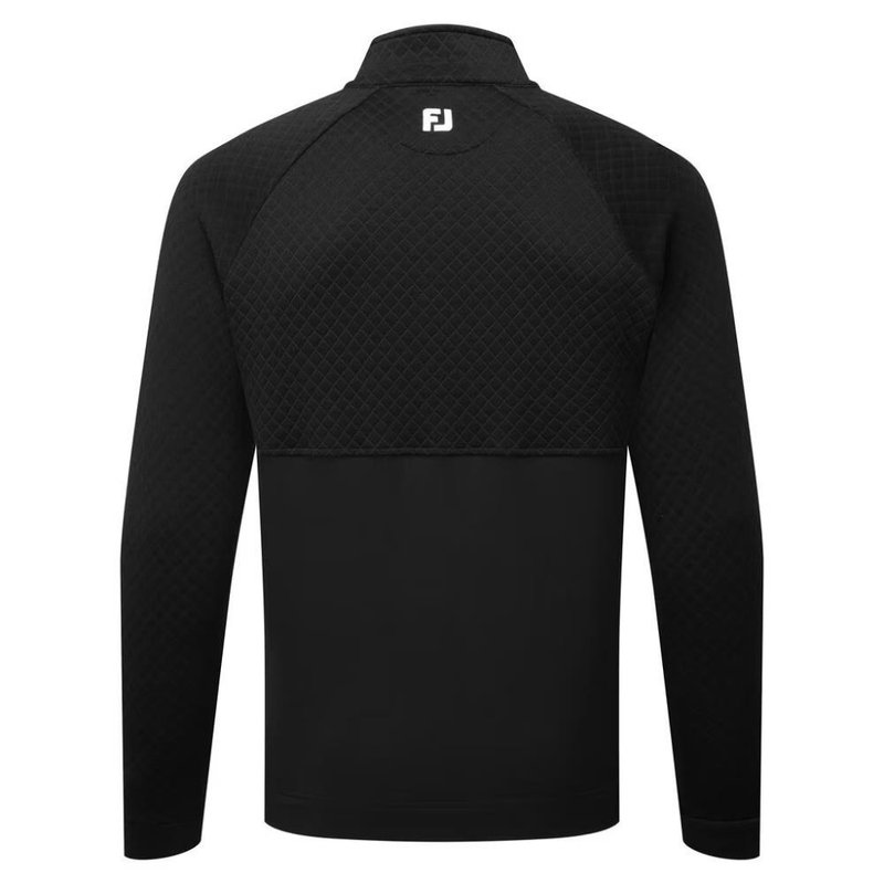 FootJoy Jacquard Thermal Chill-Out pánska mikina, čierna