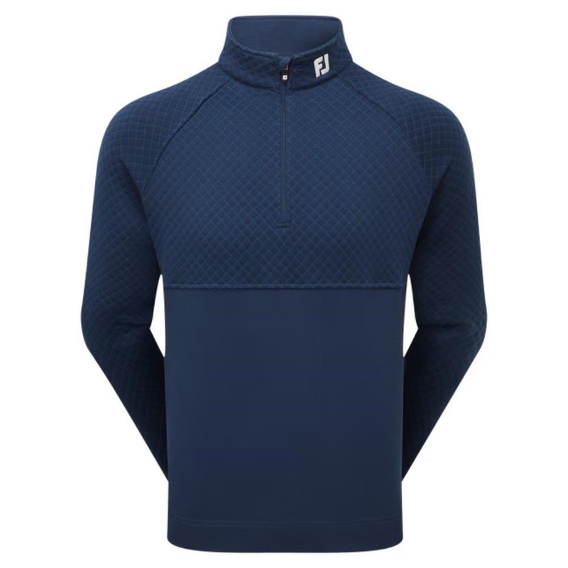 FootJoy Jacquard Thermal Chill-Out pánsky pulóver, navy