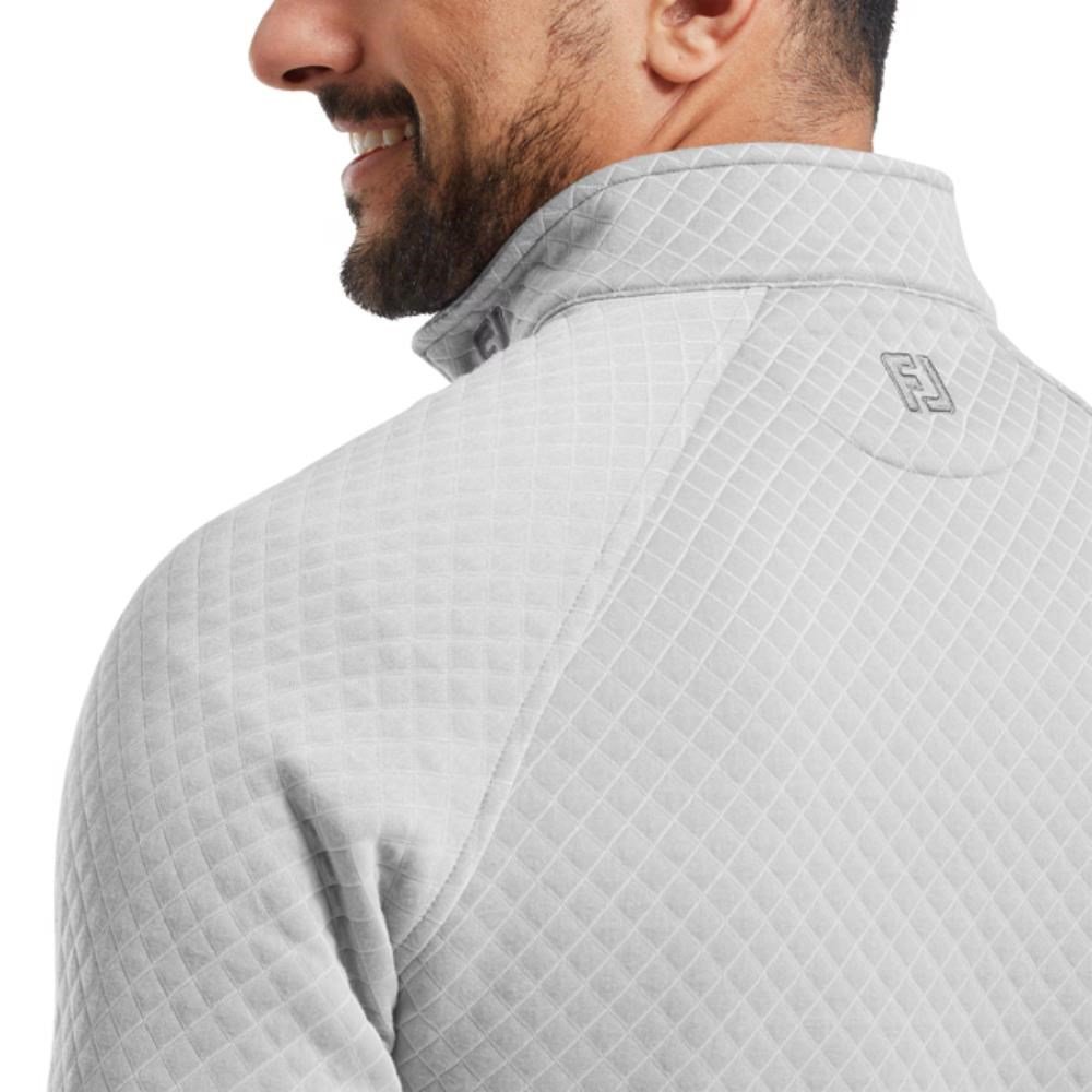 FootJoy Jacquard Thermal Chill-Out pánska mikina, sivá