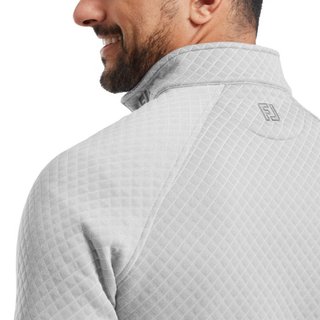 FootJoy Jacquard Thermal Chill-Out pánska mikina, sivá
