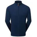 FootJoy Drirelease Full-Zip Lined pánsky sveter, tmavomodrý