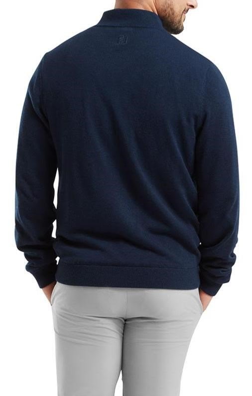 FootJoy Full-Zip Lined pánska mikina, navy