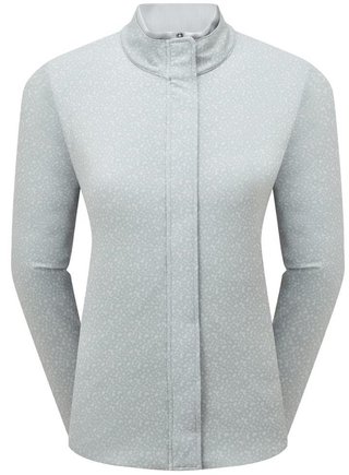 FootJoy ThermoSeries dámska bunda, floral tonal sivá
