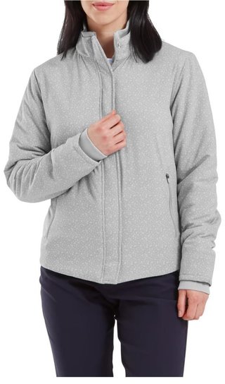 FootJoy ThermoSeries dámska bunda, floral tonal sivá