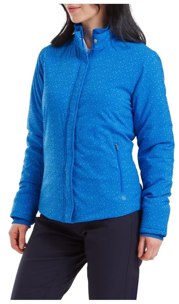 FootJoy ThermoSeries dámska bunda, floral tonal blue