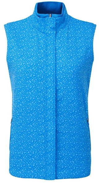FootJoy ThermoSeries dámska vesta, floral tonal blue