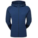 FootJoy ThermoSeries Hybrid dámska mikina s kapucňou, floral tonal navy