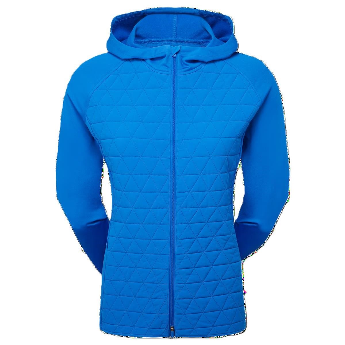 FootJoy ThermoSeries Hybrid dámska mikina, floral tonal blue