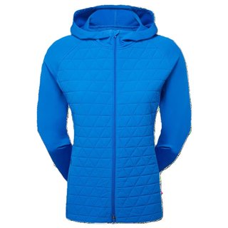 FootJoy ThermoSeries Hybrid dámska mikina, floral tonal blue