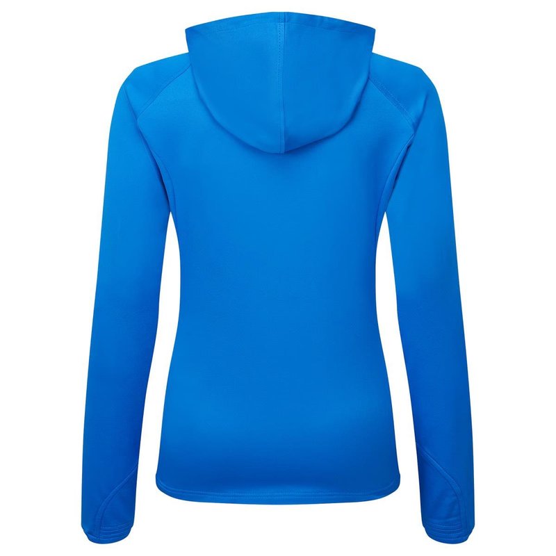 FootJoy ThermoSeries Hybrid dámska mikina, floral tonal blue