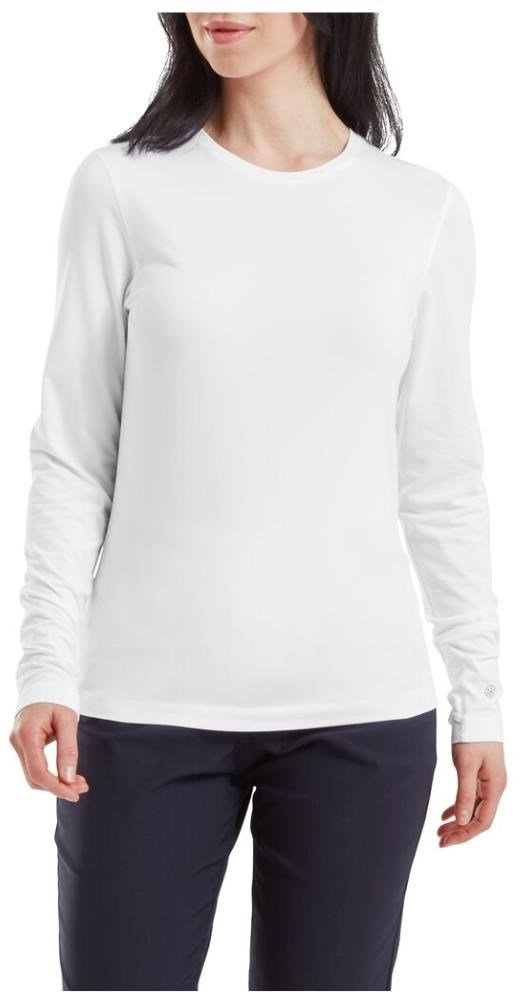 FootJoy ThermoSeries Fleece Baselayer dámský vrchný diel, biely