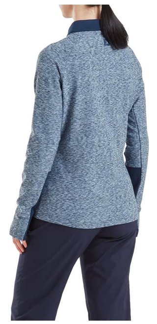FootJoy Full-Zip Space Dye Thermal Midlayer dámska mikina, navy