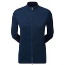 FootJoy Drirelease Full-Zip Lined dámsky sveter, navy