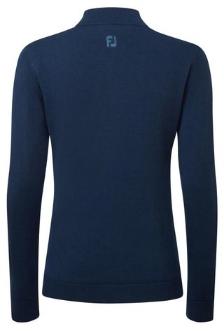 FootJoy Drirelease Full-Zip Lined dámsky sveter, navy