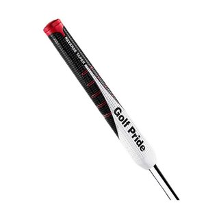 Golf Pride Reverse Taper putter grip FLAT LARGE, červený cap