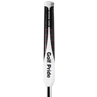 Golf Pride Reverse Taper putter grip, Round Large, červený vrchnák