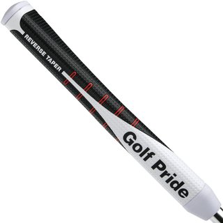 Golf Pride Reverse Taper Pistol Medium putter grip, červený cap