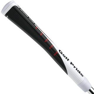 Golf Pride Reverse Taper Pistol Medium putter grip, červený cap