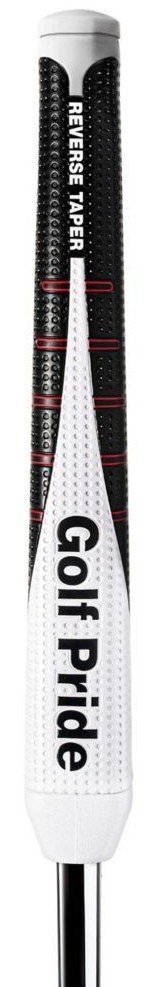 Golf Pride Reverse Taper Pistol Medium putter grip, červený cap
