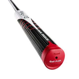 Golf Pride Reverse Taper putter grip, Round Medium, červený cap