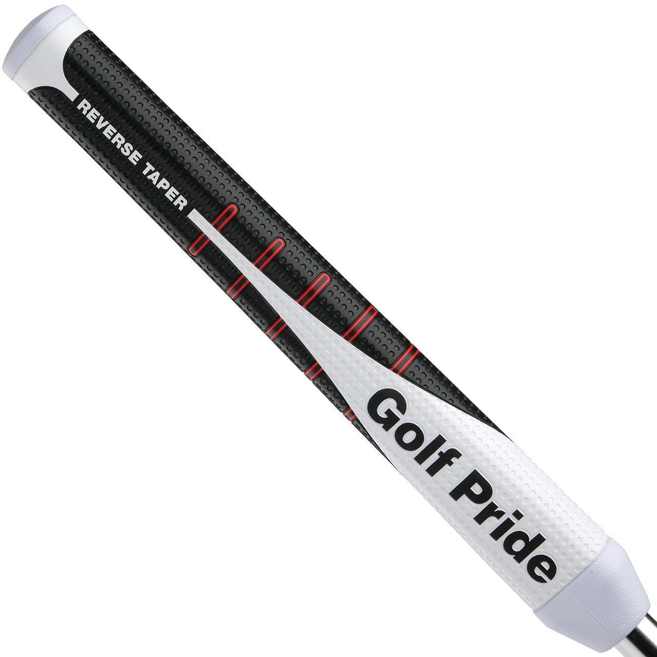 Golf Pride Reverse Taper putter grip, Round Medium, červený cap